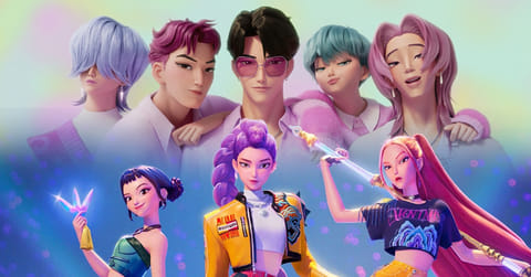 The animated KPop group taking over Spotify now