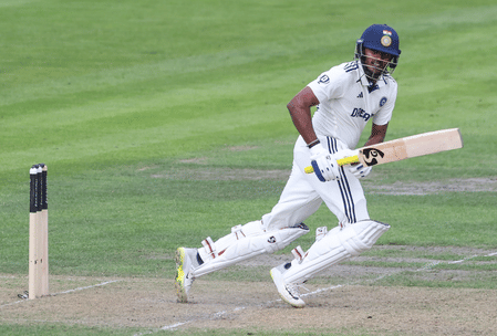 Sai Sudharsan must be rueing the missed chance to score his maiden Test century at Old Trafford.