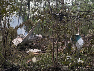 Russia plane crash: All 49 feared dead as passenger jet goes down in mountains