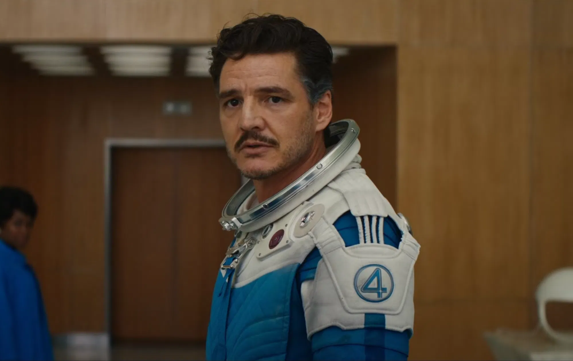 Pedro Pascal in Fantastic Four, First Steps. 