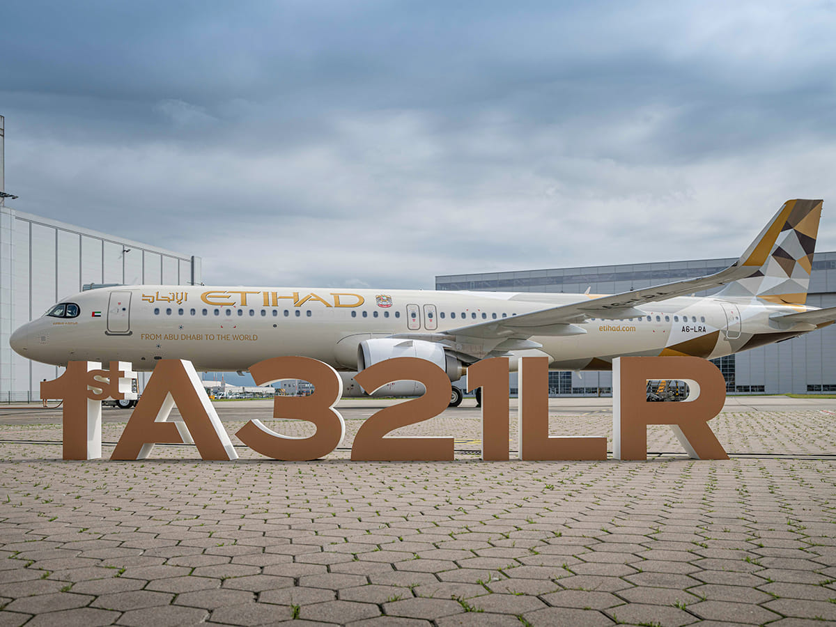 Etihad Airways Airbus A321LR