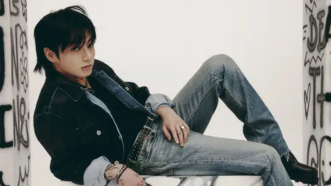 BTS's Jungkook released his album in 2023, right before he left for military service. 