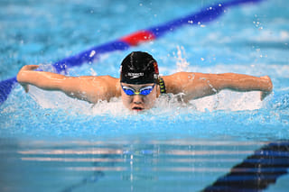Rivals laud 'phenomenally talented' 12-year-old swim sensation