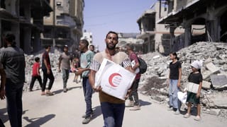 Video: How the UAE is feeding Gaza’s hungry — by land, sea, and airdrops