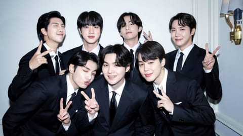 BTS: RM, JIN, V, J-HOPE, JUNGKOOK, Suga and Jimin reunited in June, 2025. 