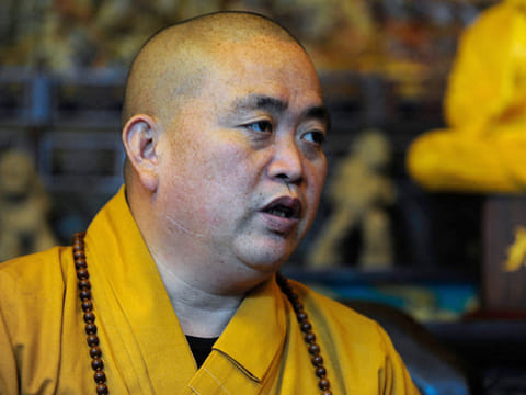 File photo of Shi Yongxin