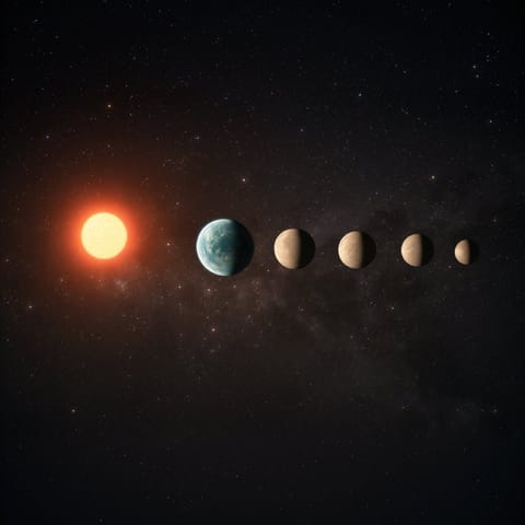 L 98-59 f, a newly-discovered "exoplanet", lives in what’s called the star’s "habitable", or "Goldilocks zone" — the sweet spot where temperatures could allow liquid water to exist on its surface, which is a huge deal when thinking about potential life.