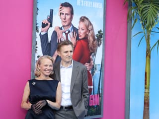 Pamela Anderson trades iconic Baywatch swimsuit for laughs in The Naked Gun reboot with Liam Neeson