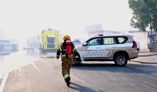UAE: Major fire in Sharjah Industrial Area swiftly contained, no injuries reported