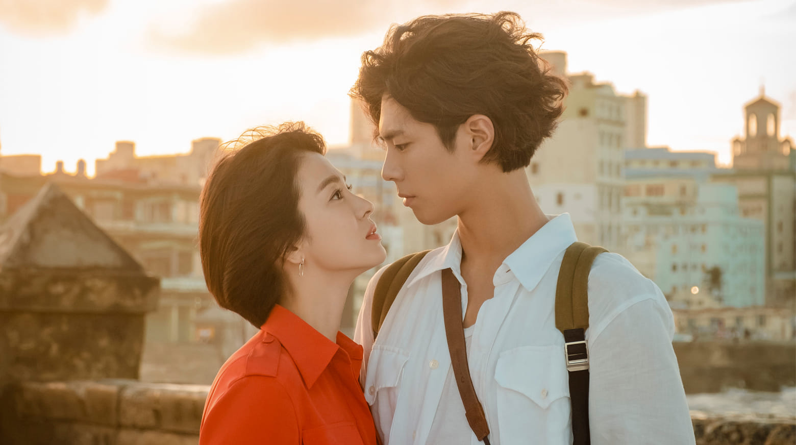 Song Hye-kyo and Park Bo-gum 