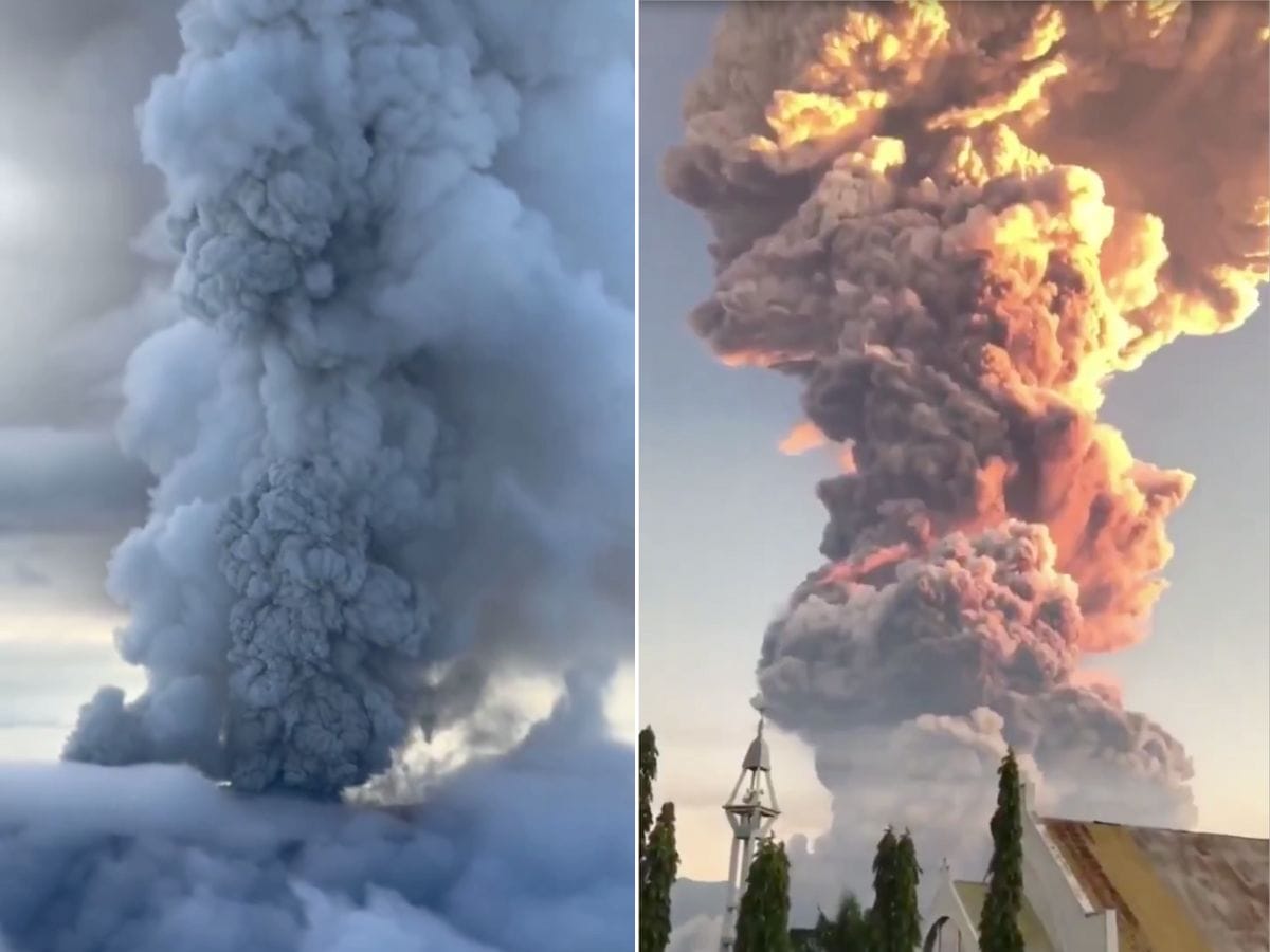 Krasheninnikov volcano in Russia erupted on August 2
and Mt. Laki Laki in Indonesia erupted on August 3. 