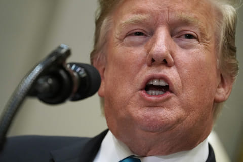 US President Donald Trump.