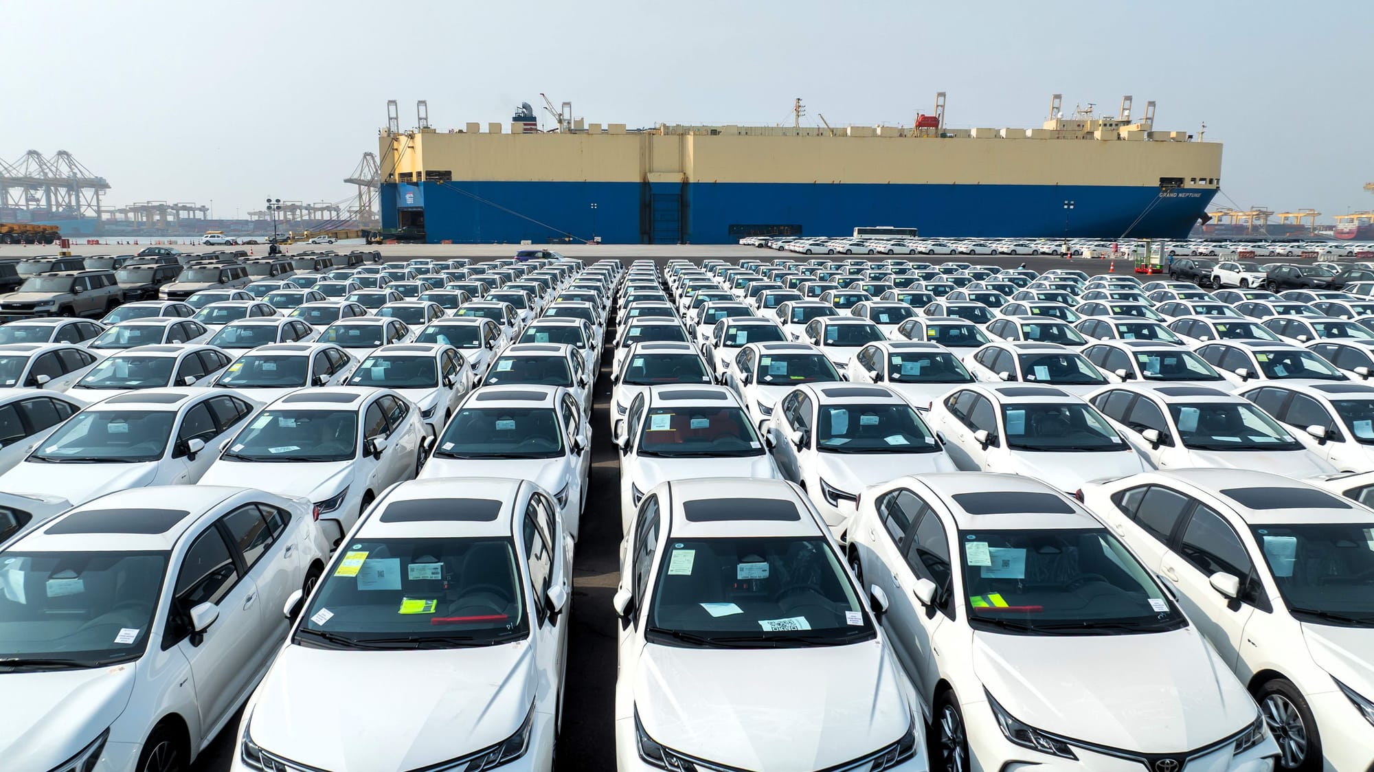 Jebel Ali handled 545,000 vehicles during the period, with imports making up 65% of the total, sourced primarily from China, Japan, Thailand, India, and South Korea.