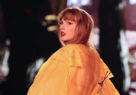 A Las Vegas performer is suing Taylor Swift, for her latest album branding infringes on her long-running “showgirl” trademark