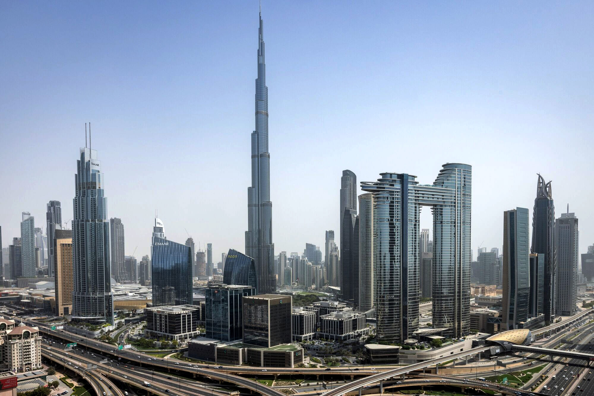 Stock Dubai skyline; Stock Dubai properties; Stock Burj Khalifa