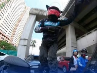 Philippines: LTO suspends licence of rider in viral motorcycle ‘dance show’