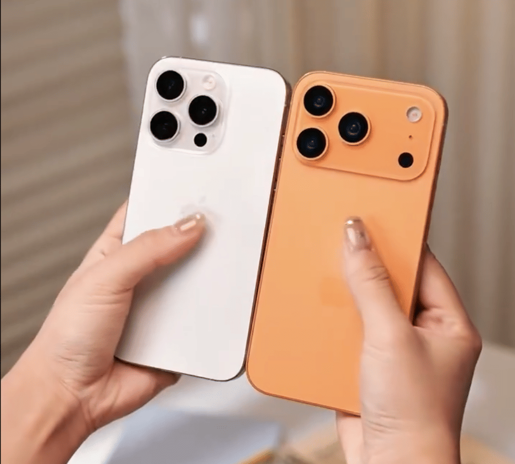 Leaked iPhone smartphones models.