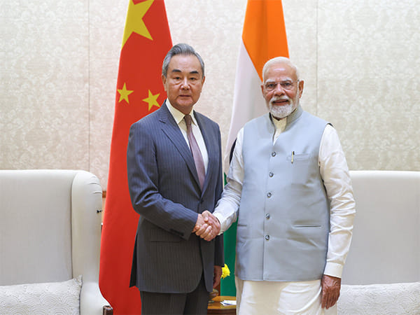 The Indian premier said on Tuesday he was "glad to meet" Wang in New Delhi. 