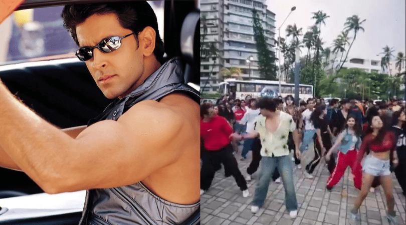Hrithik Roshan was overwhelmed at the tribute that his fans made for him in Mumbai. 