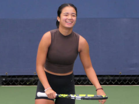 Alex Eala preparing for the US Open championships, which begin on August 24.