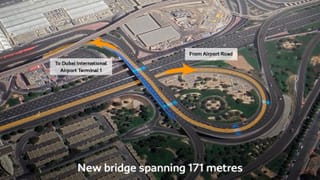 Easing traffic: RTA to widen key bridge to Dubai Airport Terminal 1