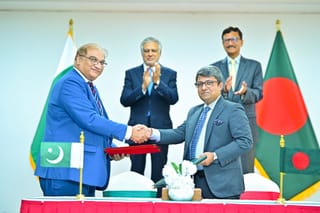 Pakistan launches knowledge corridor, signs visa-free travel with Bangladesh