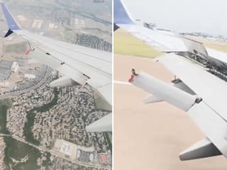 Video: Part of Delta Air Lines flight 1893 loses wing flap mid-flight