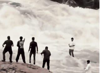 Tragic fall: YouTuber swept away while filming reel at Odisha waterfall in India