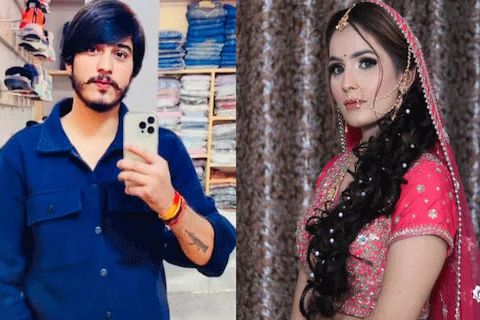 Nikki, 28, was allegedly set on fire by her husband Vipin Bhati and mother-in-law Daya Bhati over a dowry dispute.