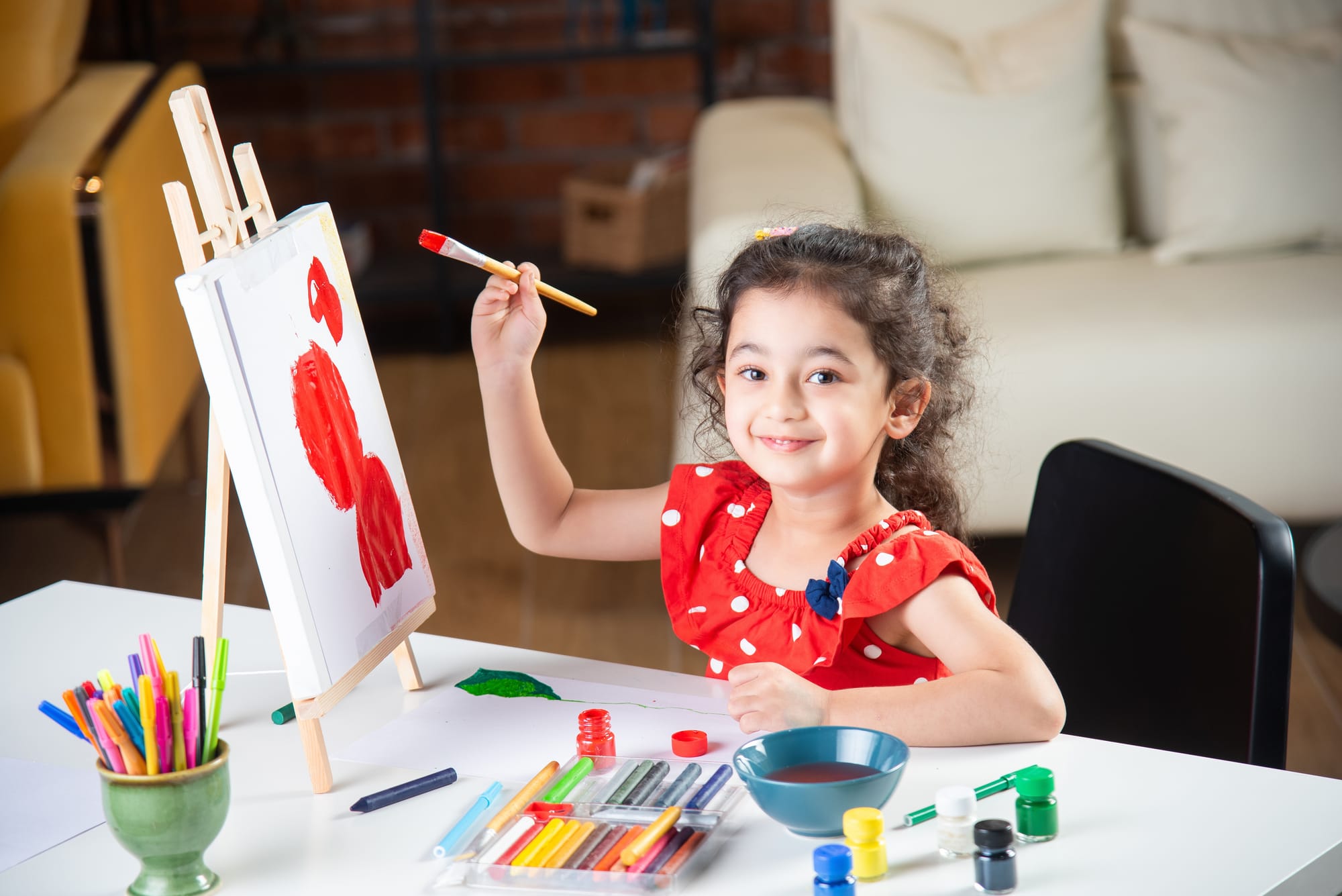 Carve out cosy corners in your home where your child can retreat if they need a break from noise or stimulation. Maybe, a little reading nook, a cushy chair, or even a corner with pillows and blankets—somewhere they can simply be.