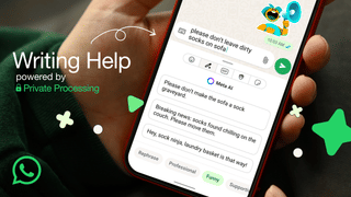 New WhatsApp feature: How AI Writing Help can rephrase your messages privately