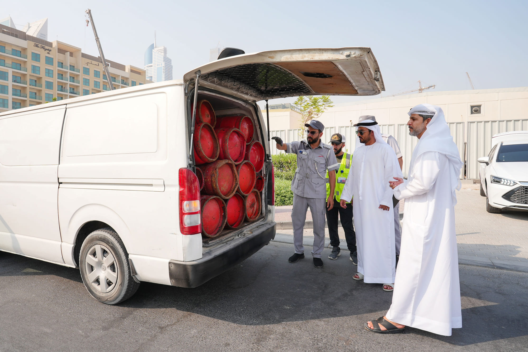 RTA intensifies campaign against illegal distribution of gas cylinders in Dubai