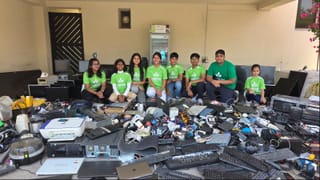 Dubai teenager turns eco warrior by collecting e-waste – While others obsess over Taylor Swift engagement