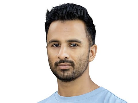 Ethan Agarwal, who is running for California governor, positions himself as a 'Democrat who believes in capitalism'.