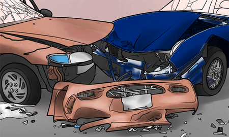 Chaitanya Tarre, 23, died on the spot, while Rishiteja Rapolu, 21, succumbed at the hospital. Illustrative image.