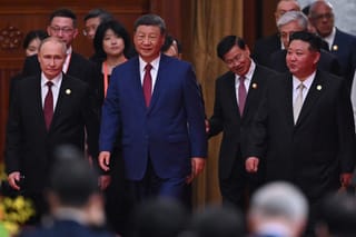 China parades military with Russia and North Korea leaders