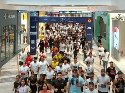 Video: Chennai hosts first Mallathon, transforming shopping spaces into race tracks
