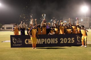 Sharjah Warriorz emerge DP World ILT20 Development Tournament champions