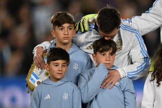 Lionel Messi scores twice in an emotional home farewell for Argentina