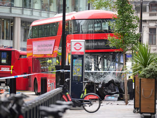 15 people hospitalised after double-decker bus crashes in London