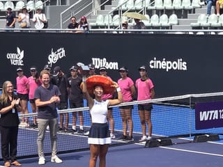 Filipino star Alex Eala makes history winning her first WTA singles title