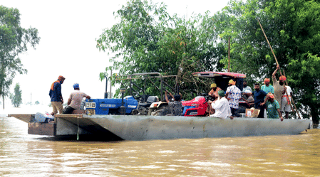 Officials said Punjab’s Fazilka, Gurdaspur, Ferozepur, Amritsar, and Hoshiarpur districts remain badly affected.
