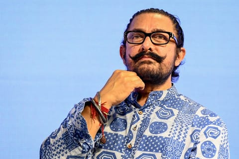 Bollywood actor Aamir Khan 