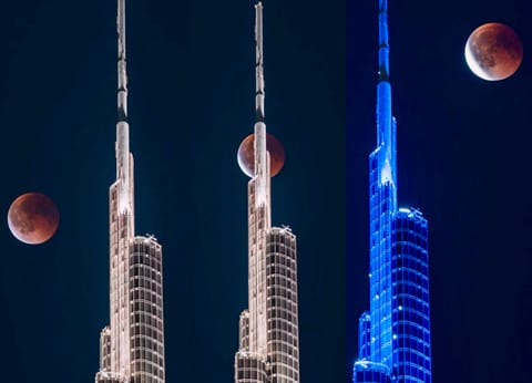 Blood Moon 2025 over Dubai’s Burj Khalifa: Stunning timelapse captured during total lunar eclipse