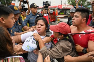 Philippines president says corruption scandal protests justified