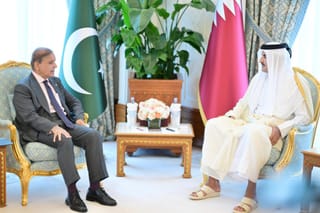 Shehbaz vows Pakistan’s support for Qatar after Israeli strikes on Doha