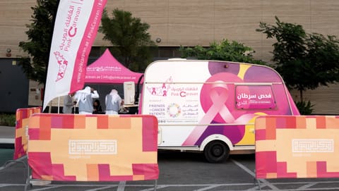 Pink Caravan brings free breast cancer screenings to workplaces this October