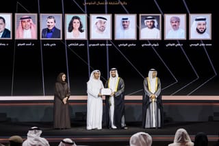 Sultan bin Ahmed Al Qasimi honours winners of the 12th Sharjah Government Communication Award