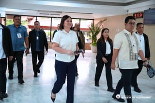 Philippine VP Sara Duterte dispels father's health concerns amid ICC trial postponement