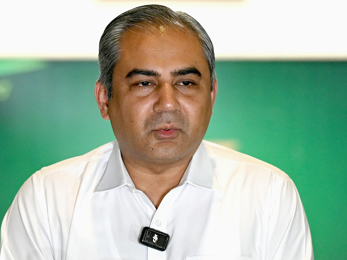 Mohsin Naqvi, chairman of the Pakistan Cricket Board (PCB)